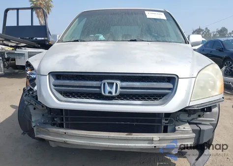 2003 Honda Pilot Ex-L из США, поврежденный, VIN 2HKYF18513H521436